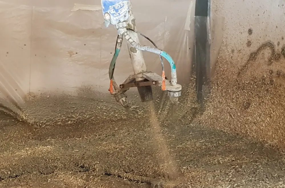 Isolation chanvre à Plougonven